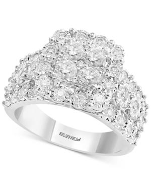 Effy Diamond Cluster Ring (1 Ct. T.w.) In 14k White Gold