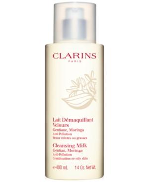 Clarins Cleansing Milk With Gentian For Combination To Oily Skin, 14.0-oz.