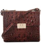 Brahmin Manhattan Melbourne Embossed Leather Crossbody