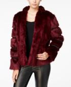 Fair Child Faux-fur Contrast-trim Coat, A Macy's Exclusive Style