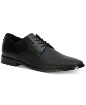 Calvin Klein Men's Naemon Perforated Leather Oxfords Men's Shoes