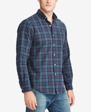 Polo Ralph Lauren Men's Iconic Plaid Oxford Shirt