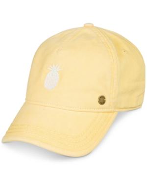 Roxy Juniors' Embroidered Pineapple Baseball Cap