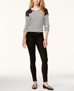 Hudson Jeans Nico Destructed Skinny Jeans