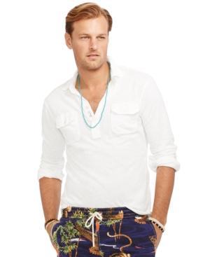 Polo Ralph Lauren Big And Tall Long-sleeve Henley