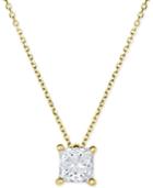 Diamond Solitaire Pendant Necklace (1 Ct. T.w.) In 14k Gold Or White Gold