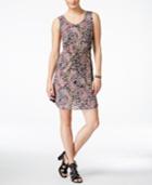 Lucky Brand Verna Paisley-print Drawstring Dress