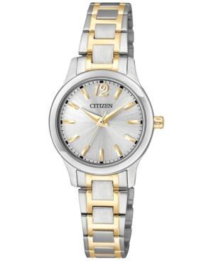 Citizen Women's Two-tone Stainless Steel Bracelet Watch 25mm El3034-58a