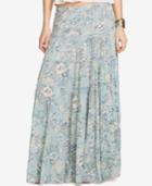 Denim & Supply Ralph Lauren Floral-print Tiered Maxi Skirt
