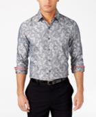 Tasso Elba Men's Classic-fit Printed Shirt, Only At Macy's