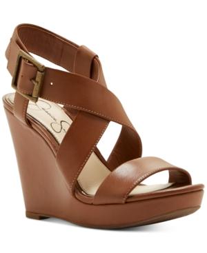 Jessica Simpson Joilet Platform Wedge Sandals Women's Shoes