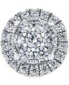 Create Your Ring Diamond Cluster-style Head (3/4 Ct. T.w.) In 14k White Gold