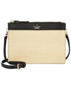 Kate Spade New York Cameron Street Straw Clarise Small Crossbody