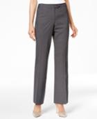 Calvin Klein Pinstriped Straight-leg Pants