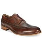 Johnston & Murphy Men's Conard Wing Tip Oxfords- Extended Widths Available Men's Shoes