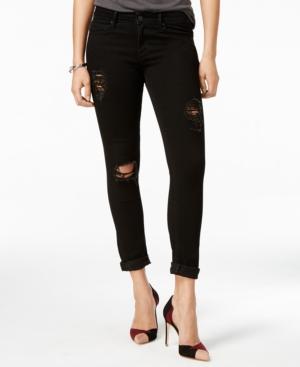 Articles Of Society Karen Ripped Decon Black Wash Skinny Jeans