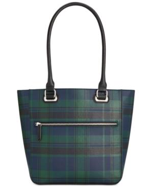 Tignanello Perfect Pocket Plaid Tote