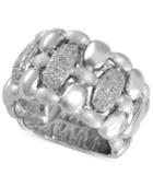 Balissima By Effy Final Call Ring Pebble Diamond Ring (1/3 Ct. T.w.) In Sterling Silver