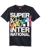 Superdry Men's Interlocked International Graphic-print Cotton T-shirt
