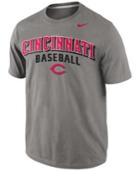 Nike Men's Cincinnati Reds Away Practice T-shirt