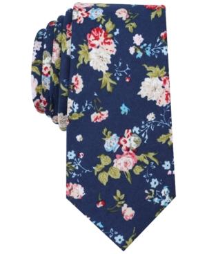 Bar Iii Men's Island Floral Skinny Tie, Only At Macy's