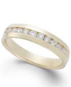 Men's Diamond Band In 14k Gold (1/2 Ct. T.w.)