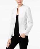 Inc International Concepts Lace-inset Jacket, Created For Macy's