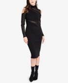 Rachel Rachel Roy Cold-shoulder Illusion Sweater Dress
