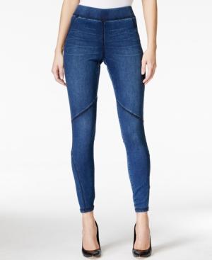 Calvin Klein Jeans Seam-detail Jitney Blue Wash Jeggings