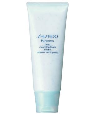 Shiseido Pureness Deep Cleansing Foam, 3.6 Oz
