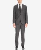 Boss Men's Slim-fit Windowpane Suit