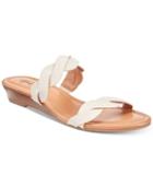 Style & Co Wennde Slip-on Wedge Sandals, Created For Macy's Women's Shoes