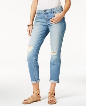 Kut From The Kloth Adele Touch Destruction Wash Boyfriend Jeans