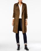 Maison Jules Faux-suede Trench Coat, Only At Macy's