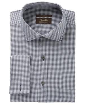 Tasso Elba Men's Regular Fit Non-iron French Cuff Dress Shirt, Created For Macy's