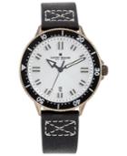 Lucky Brand Men's Dillon Black Leather Strap Watch 42mm