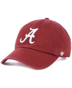 '47 Brand Alabama Crimson Tide Ncaa Clean-up Cap