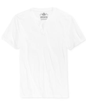 American Rag Men's Pique Henley T-shirt, Only At Macy's