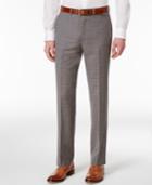 Ryan Seacrest Distinction Men's Slim-fit Gray Plaid Pants, Only At Macy's