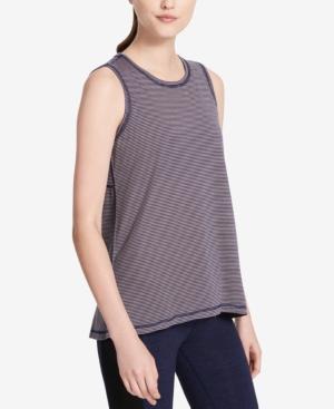Calvin Klein Performance Microstripe Racerback Tank Top