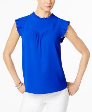 Monteau Petite Flutter-sleeve Top, A Macy's Exclusive