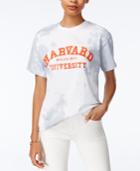 Hybrid Juniors' Cotton Tie-dyed Harvard T-shirt
