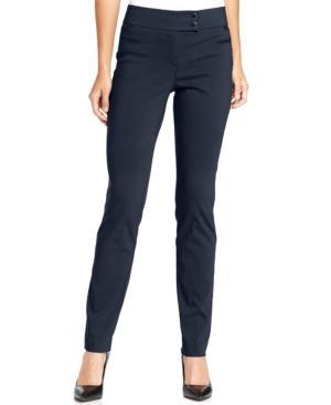 Style & Co. Straight-leg Tummy-control Pants