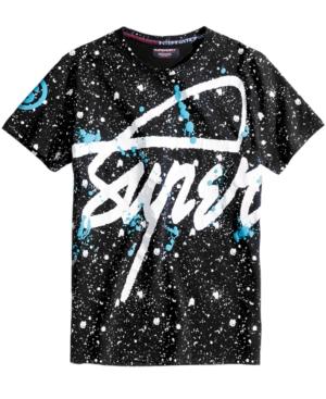 Superdry Men's Splatter Logo-print T-shirt