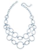 Alfani Large Link Statement Necklace, 17 + 2 Extender, Created For Macy's