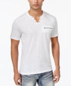 Inc International Concepts Men's Split-neck T-shirt, Only At Macy's