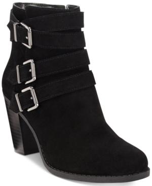 Inc International Concepts Laini Block-heel Booties, Only At Macy's Women's Shoes