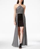 Material Girl Juniors' Striped Mini-maxi Dress, Only At Macy's