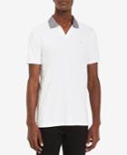 Calvin Klein Men's Contrast Collar Polo