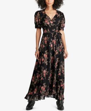 Denim & Supply Ralph Lauren Floral-print Wrap Dress